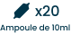 tag 20 ampoules