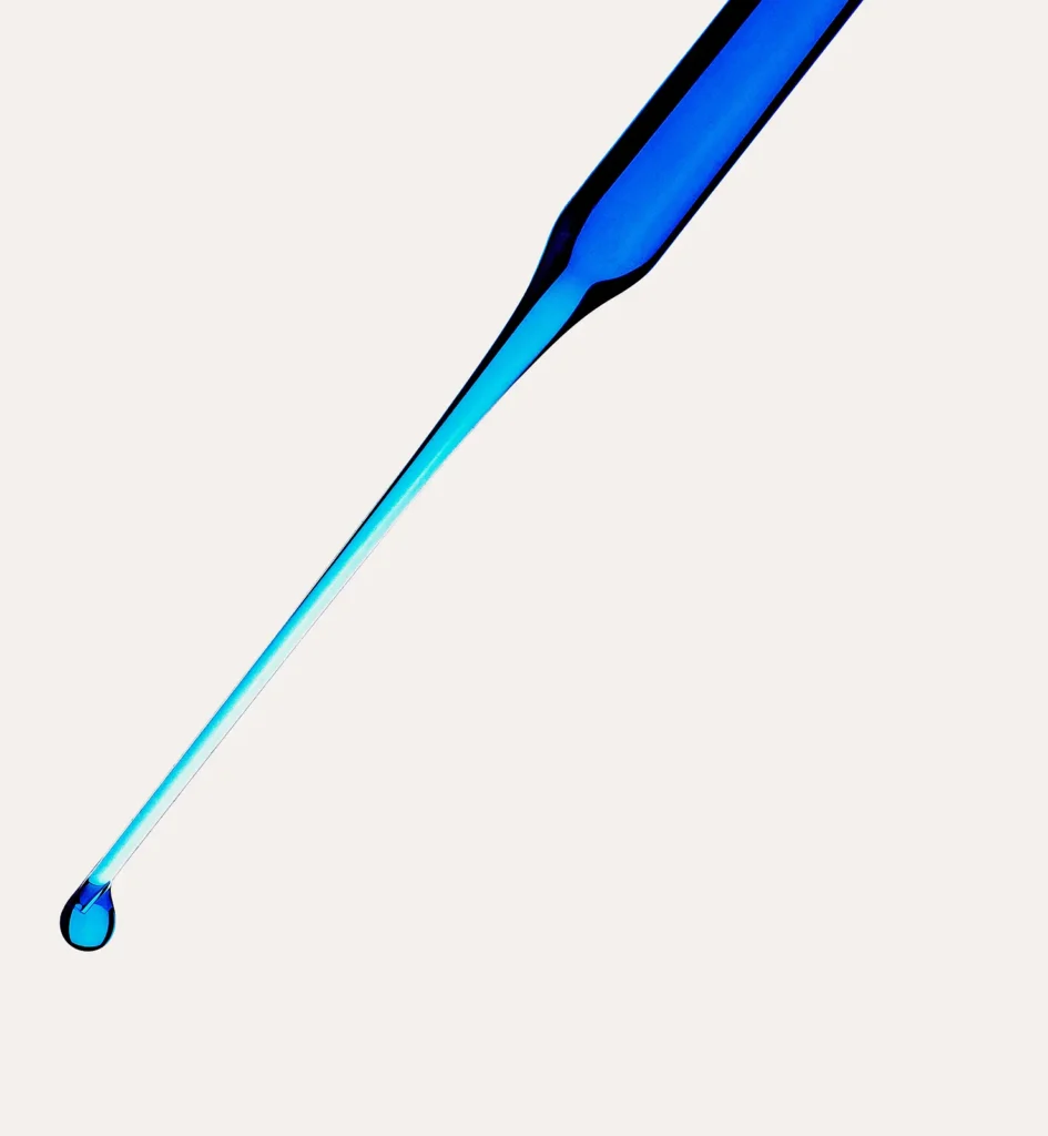 drop blue cell